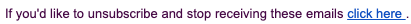 Emails unsubscribe