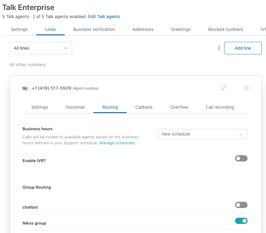 Zendesk routing rule